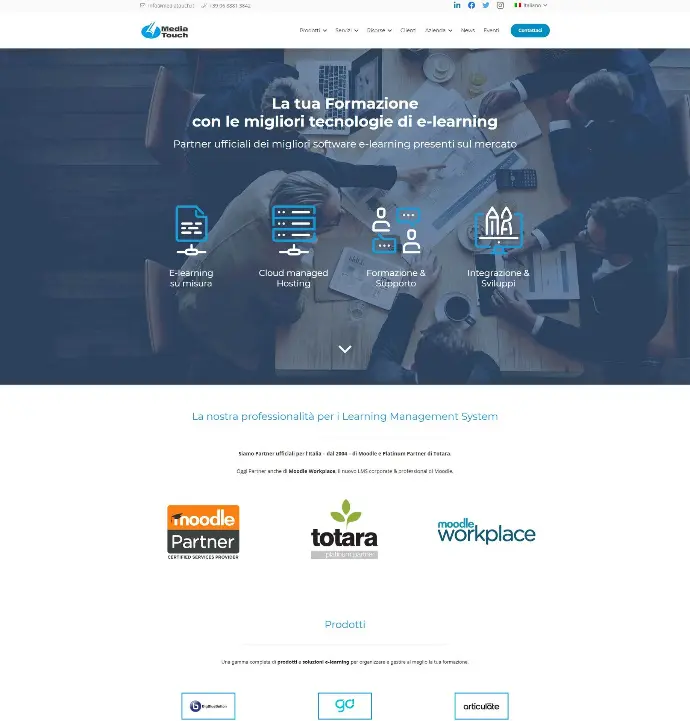 sito web nel 2020