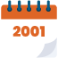 calendario 2001